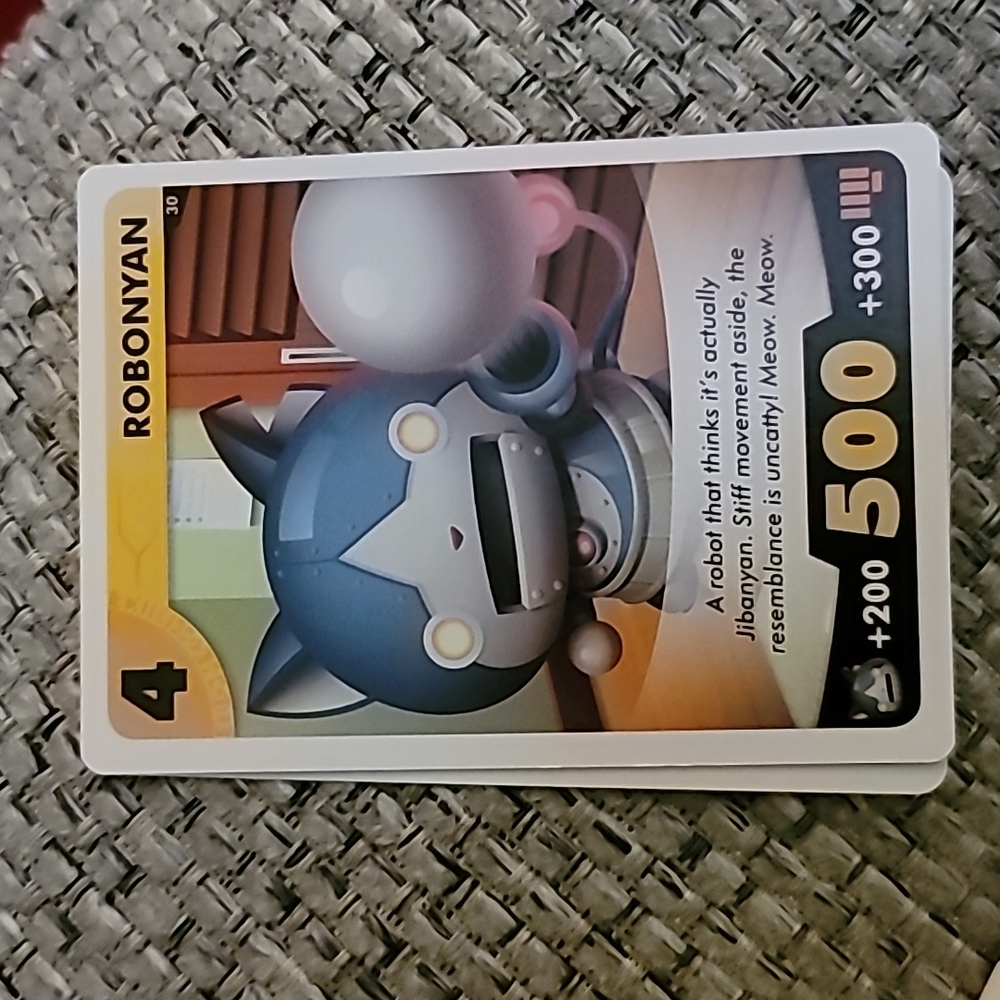 Robonyan Yo-Kai Watch Card